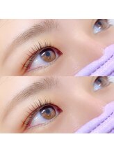 プラスアイ 赤羽東口店/まつ毛パーマ/担当：田中