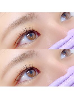 プラスアイ 赤羽東口店/まつ毛パーマ/担当：田中