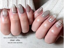 ネイルサロンクリアヴィラ(nail salon clear villa)/オーダーデザイン