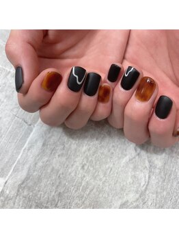 スリーラッシュアンドエルフネイル 下上津役店(threelash&elf.nail)/メンズネイル/パラジェル