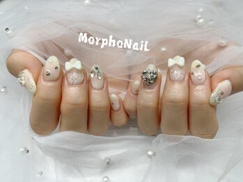 モルフォネイル(Morpho nail)/#写真持ち込みデザイン