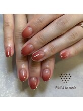 ネイルアラモード(Nail.alamode)/天然石風ネイル