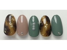 クエスト(Quest)/秋ネイルデザイン