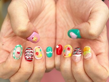 ガーデン ヘア&エステ&ネイル Garden/クリスマスネイル