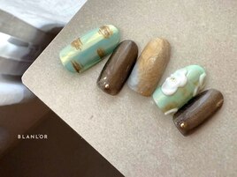 和柄ネイル