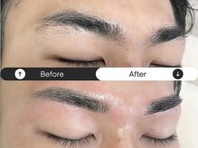 サインポスト ふじみ野店(sign post)/メンズに人気！ストレート眉