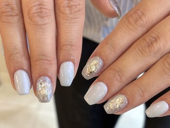 アルティノ ネイル ガーデン(altino nail garden)/マグネット/ガーリー/キラキラ
