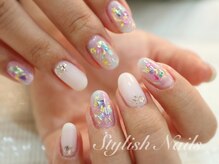 スタイリッシュネイルズ(Stylish Nails)/カラフルシェルデザイン