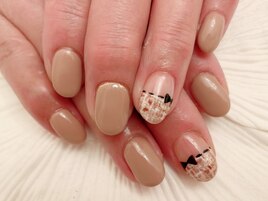 ツイードnail