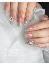 ラヴィリス(RAVILISS)/うるうるチークネイル