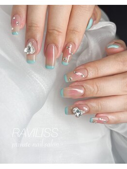 ラヴィリス(RAVILISS)/うるうるチークネイル