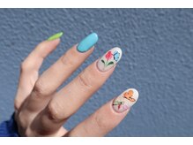 ペントハウス(Penthouse)/蝶々ネイル/毎日にイロドリを