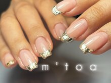 ムートア(m'toa)/ガラスフレンチ/フィルイン