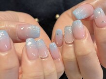 エメリーネイル(emelee nail)/春カラーグラデーション