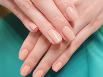 ルアホアノ(luahoano)の写真/ジェル派じゃない方も！OPIインフィニットシャイン使用☆爪育もご相談ください♪角質ケアメニューも有り◎