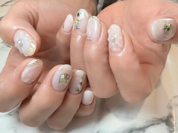 ルノン(Le non)の写真/【派手なネイルができない方にオススメ☆】オフィスに馴染むシンプル上品なデザインで好感度UP♪