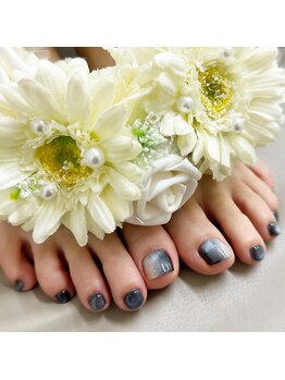 プルミエ ネイル(Premier Nail)/フット★マグ縦グラデ