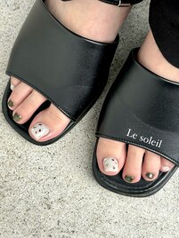 サンダル準備♪フットネイル