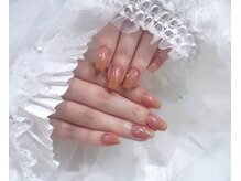 アインネイル(Aing nail)/ワンカラーネイル　MOMO施術