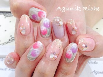 アグニークリッシェ(Agunik Riche)/【チューリップネイル】