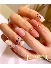 flowerネイル
