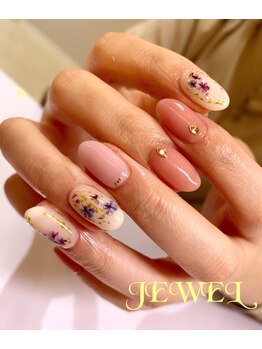  flowerネイル