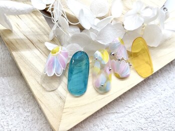 ネイルサロン ふるる 大須店/☆ミディアムネイル#173