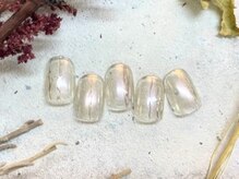 グラッドネイル 銀座店(GLAD nail)/オーロラクリアネイル