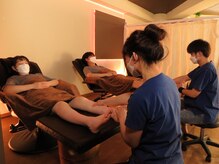 ペアでの来店がおすすめ◎２人来店さらにリーズナブルにマッサージを◎