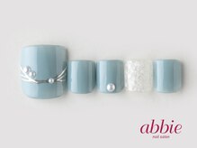 ネイルサロンアビー 北千住店(abbie)/パールシュガーフット　￥10549