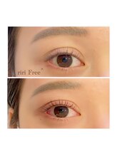 リリフリー(riri Free)/【持ち良し】まつ毛パーマ