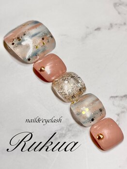 【フットジェルネイル】定額