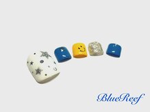 ネイルアンドまつげエクステ ブルーリーフ 四谷三丁目店(Blue Reef)/選べるフットプラン￥７５００