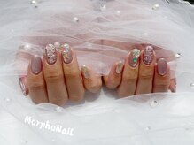 モルフォネイル(Morpho nail)/#写真持ち込みデザイン