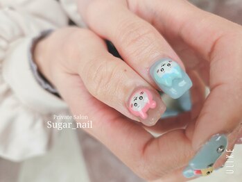 シュガーネイル(sugar nail)/ちぃかわ３Dネイル☆