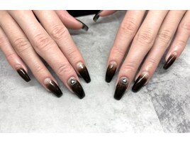 深めグラデネイル