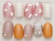 ノーネイル アゲオ イオンモール上尾(NO NAIL AGEO)の写真/初心者さん大歓迎!ニュアンスなら"NONAIL"新作9/1~ホロフラワー×まろみ秋カラー×チェック¥4990♪上尾駅