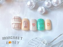 マーガレットハニー 本八幡/手書きえんぴつ落書きアート