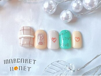 手書きえんぴつ落書きアート