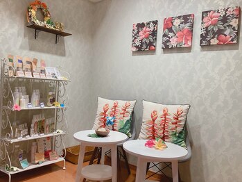 ハワイアンフォレストSpa 京都烏丸御池店/落ち着く受付
