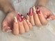 ビビ(Vivi)の写真/ロングデザインもお任せください♪持ち込みデザインOK、定額コースのデザインも充実！美しく目を引く指先に