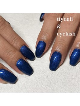 ティーネイルアンドアイラッシュ(tty)/ブルー