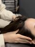 首肩こり、眼精疲労、睡眠不足に!疲労回復ドライヘッドスパ60分¥6000→4800