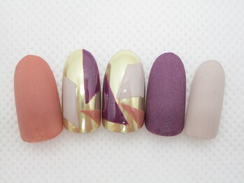 ネイルサロン ロゼオ(Nail salon Roseo)/定額Nail ¥6990~/長さ出し+¥3300
