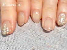 ネイル カノア(Nail Kanoa)/ニュアンスネイル2本　6600円