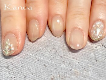ネイル カノア(Nail Kanoa)/ニュアンスネイル2本　6600円