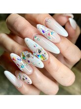 ダリア(Dahlia)/グラデーションネイル