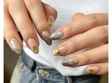 ネイルサロンアンドスクール ミュー(Nail Salon & school mieux)/大人ニュアンスネイル☆