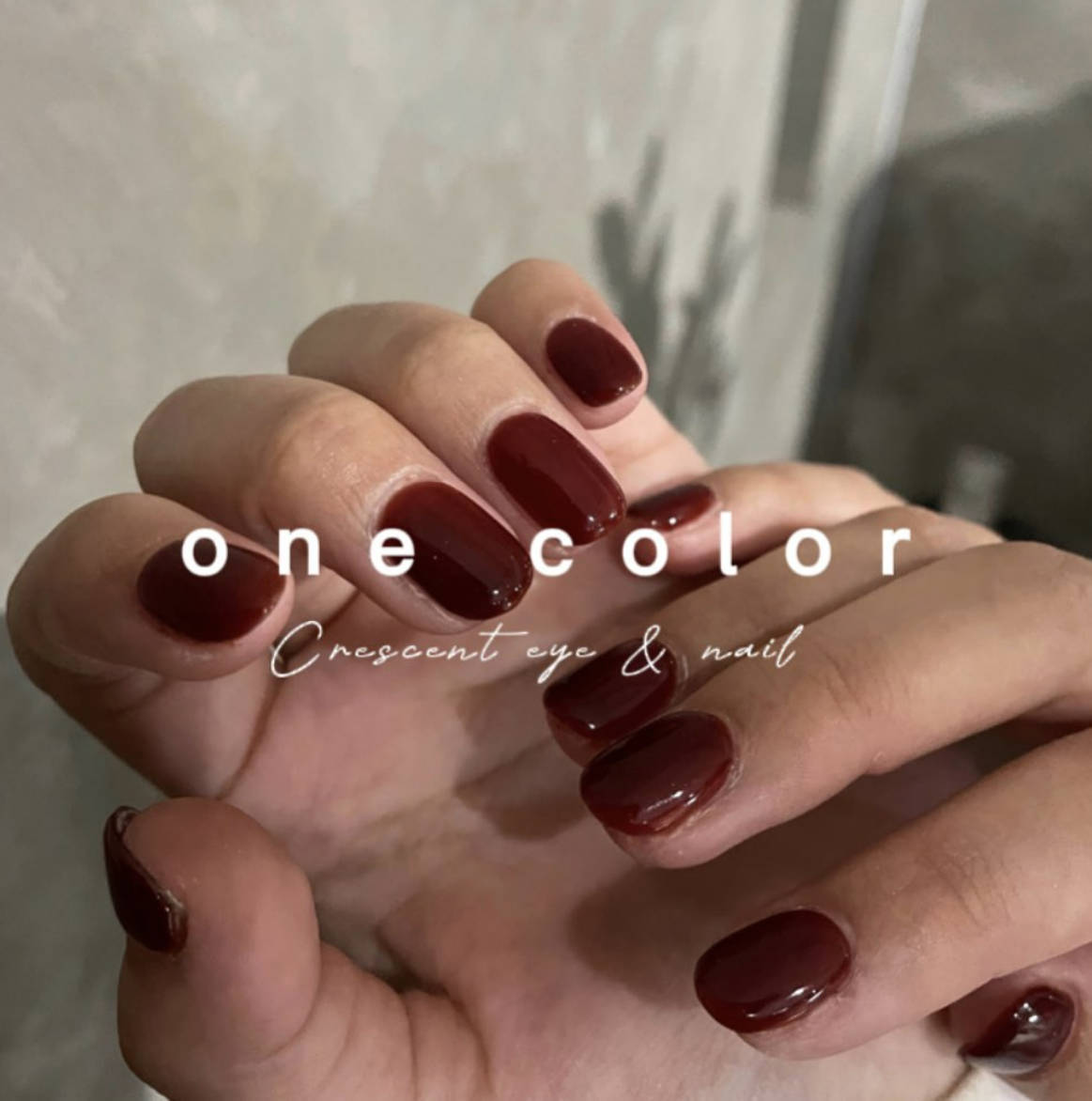 【ハンドネイル】ワンカラー・ラメグラ☆オフ無料◎60分