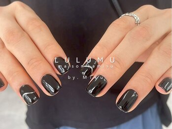 ルルム メゾン カミス(LULUMU maison kamisu)/【Miku】ワンカラー＋１本アート